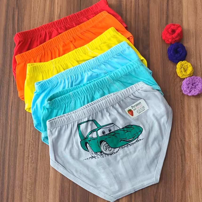 شورت پسرانه نخی چاپ دار  مناسب سنین زیر 7 سال درجه یک(ارسال بالای 6 عد‌د رایگان)