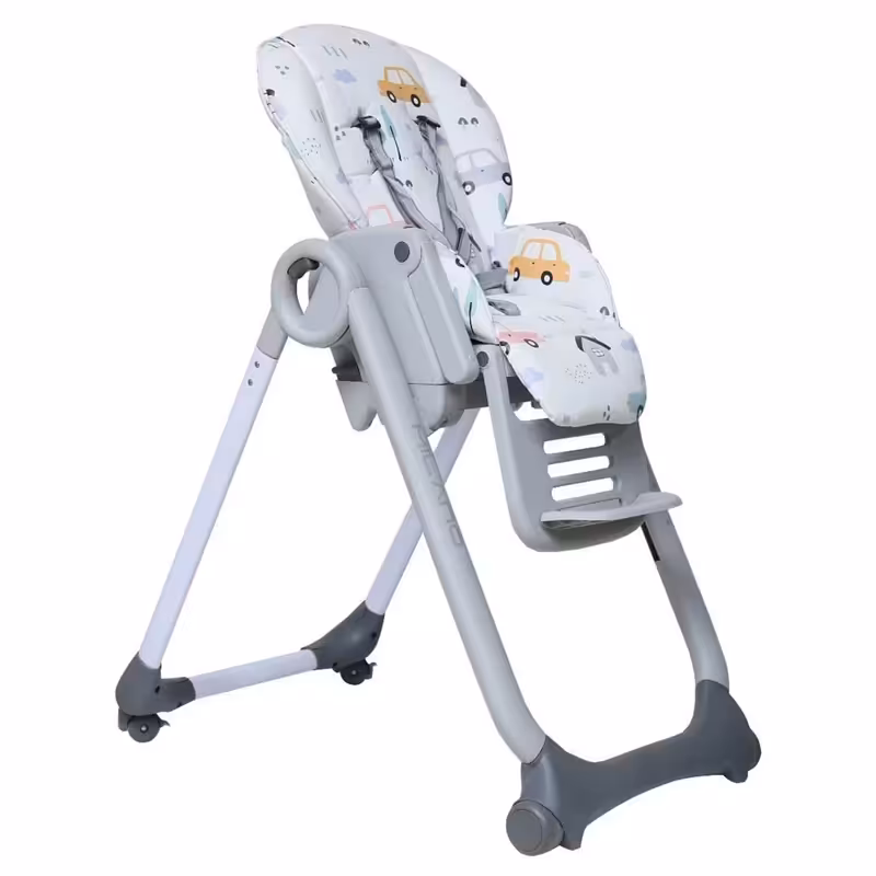 صندلی غذا دلیجان طرح ماشین مدل میلانو | سیسکالا