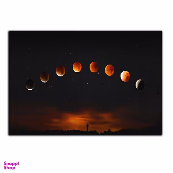 تابلو شاسی بکلیت طرح سیر تکامل ماه مدل SH-S5449