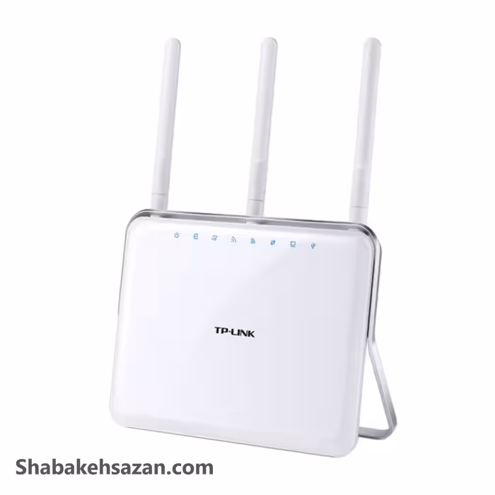 مودم روتر  ADSL2 گیگابیتی دوبانده بی‌ سیم تی پی-لینک مدل Archer D9 AC1900_V1