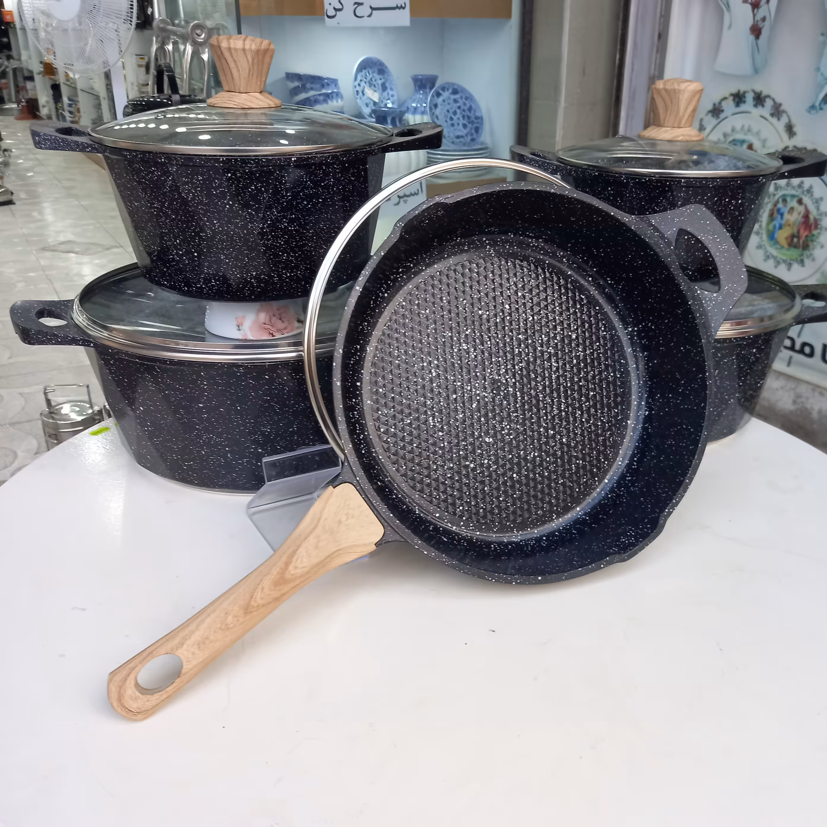 سرویس قابلمه تمام چدن یونیک 10پارچه