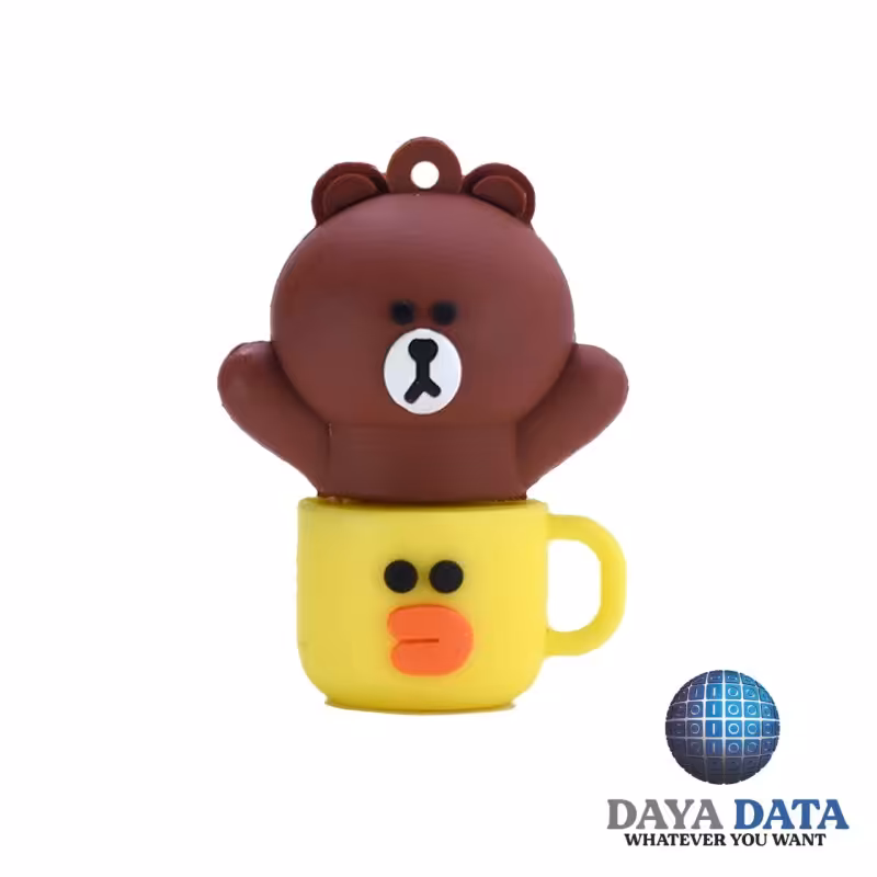 فلش مموری فانتزی دایا دیتا  بیر کاپ  مدلPF1017-1 ظرفیت16GB-USB2