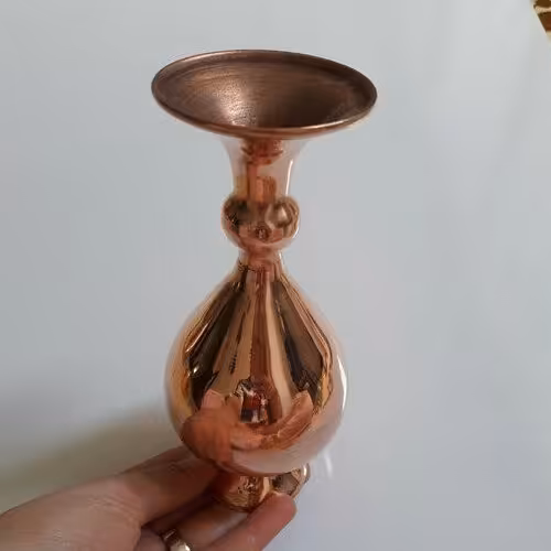 گلدان مسی سایز کوچک نانو شده