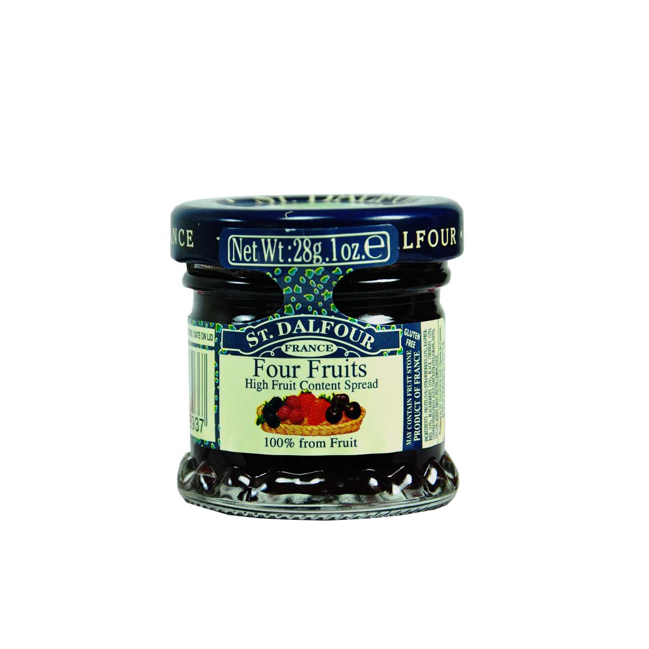 مارمالاد ( مربا ) رژیمی میوه های قرمز 28 گرم دالفور - stdalfour