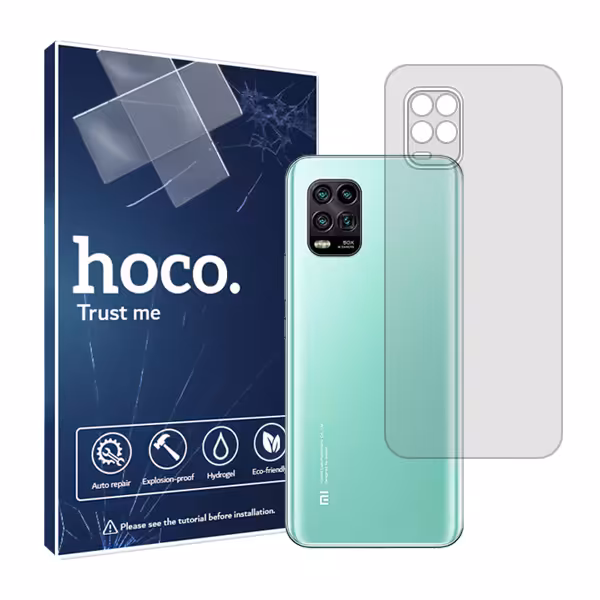 گلس پشت گوشی شیائومی Mi 10 Lite Zoom مدل شفاف برند هوکو کد S