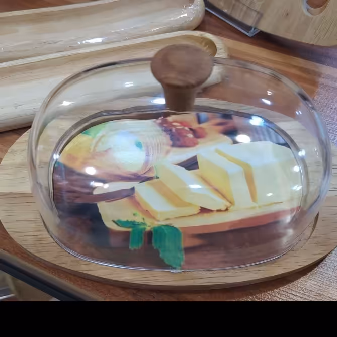 کره خوری بیضی چوب  رابروود و اکرولیک کد 2012 