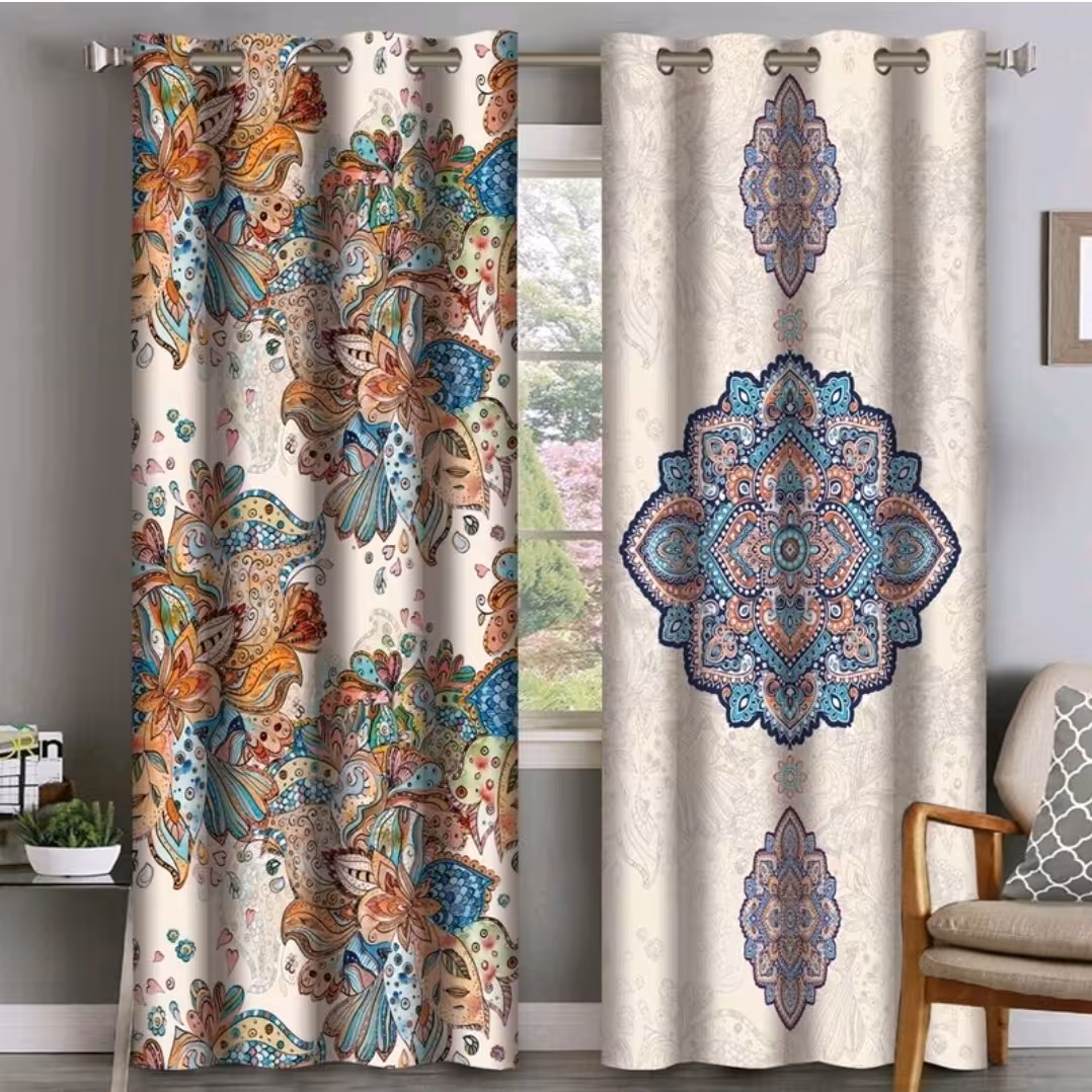 پرده مخمل دکوری پارت 42