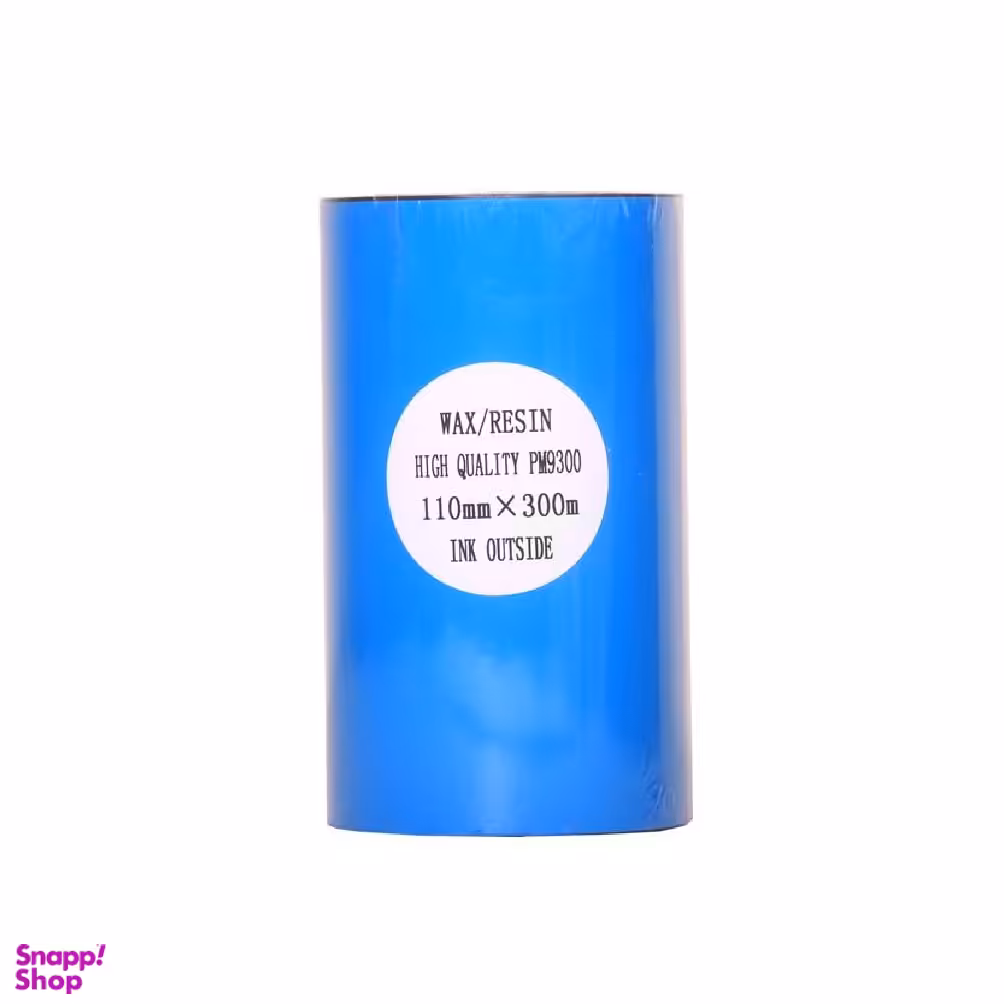 ریبون پرینتر لیبل زن مدل Wax Resin 110mm x 300m
