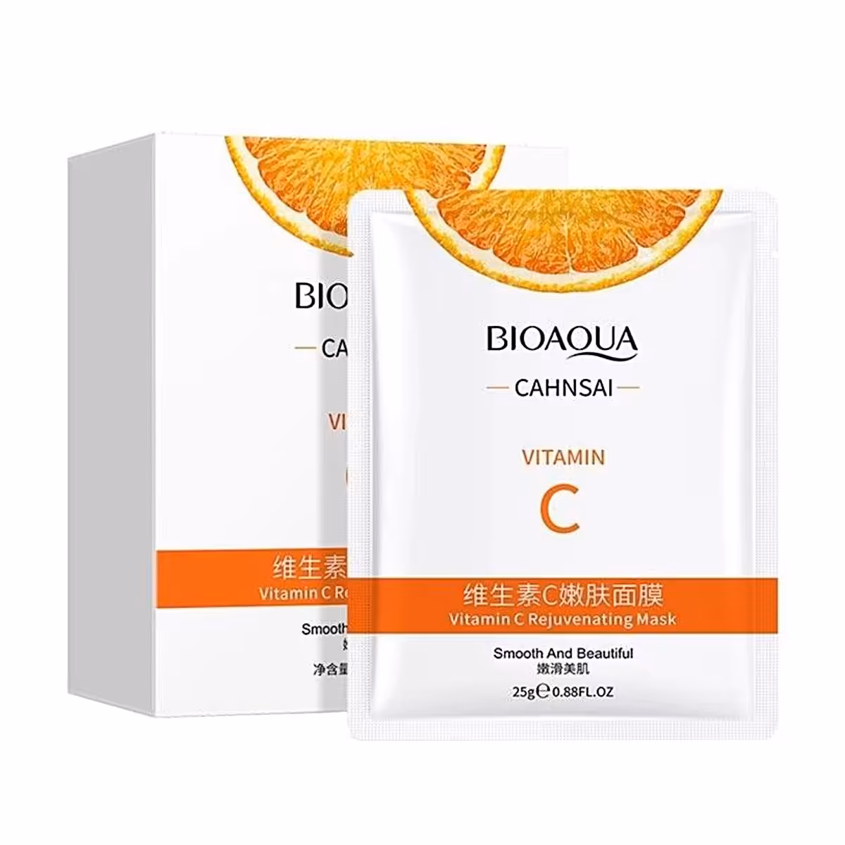 ماسک ورقه ای بایوآکوا مدل ویتامین سی