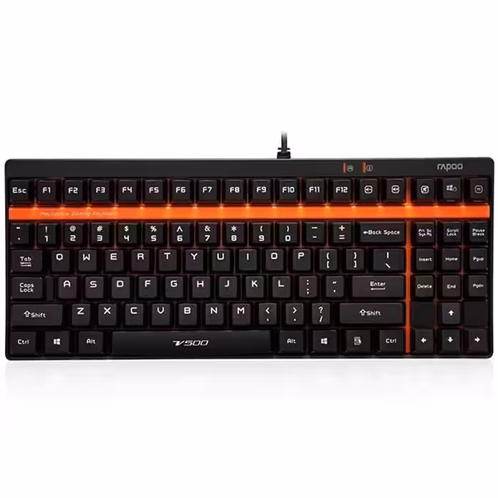 کیبورد با سیم گیمینگ رپو مدل وی 500