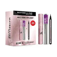 ست آرایشی سه‌عددی مدل Sky High   The Falsies Lash Lift   Eyeliner میبلین