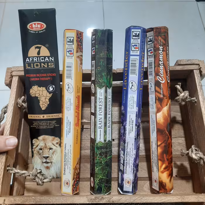 عود شاخه ای بسته 20 عددی، در  پنج رایحه