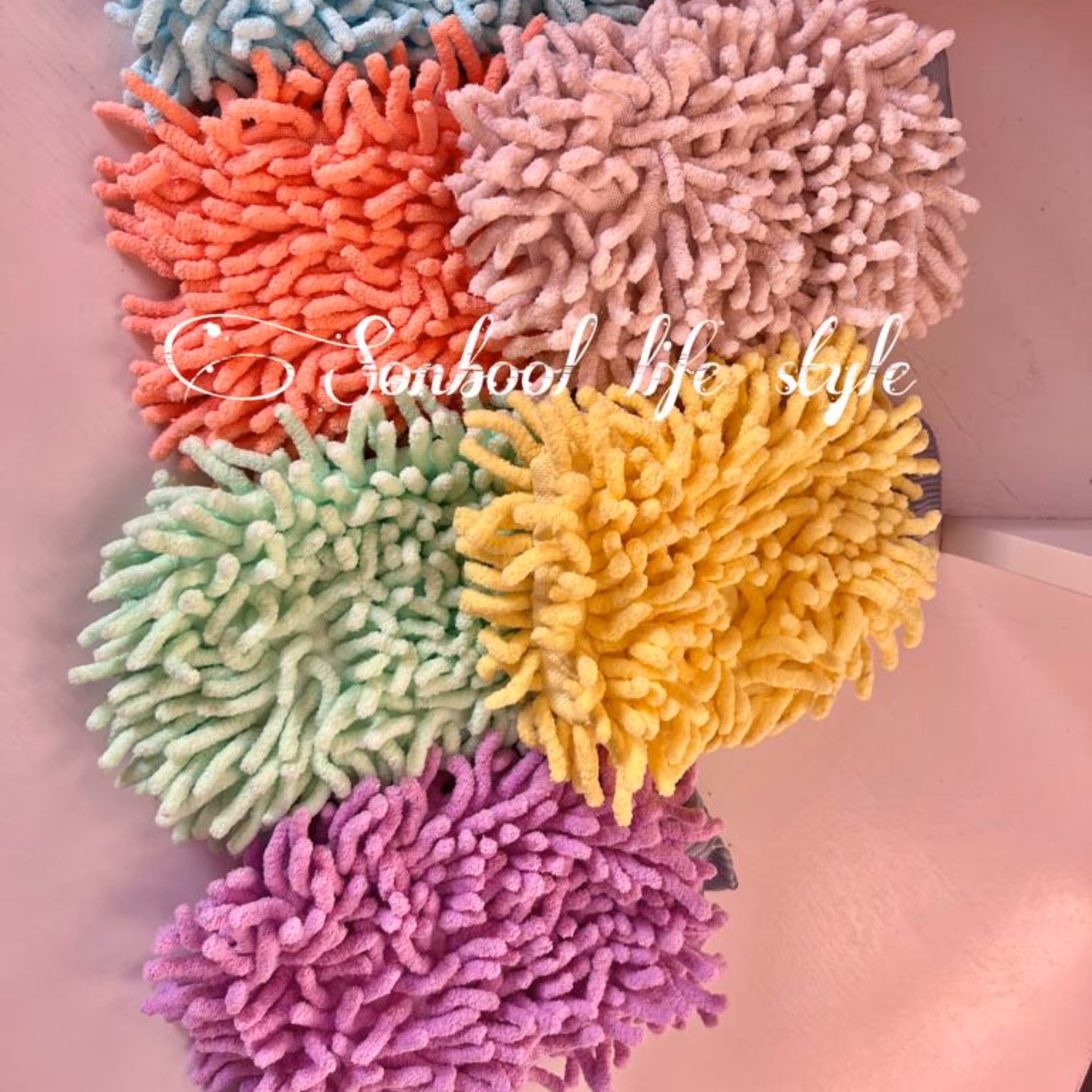 دستمال ماکارانی -رنگ سبز-کیفیت درجه یک-سایزL