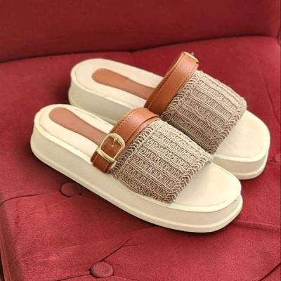 صندل زنانه ساحلی لژ دار صندل سگکی تابستانه ارسال رایگان