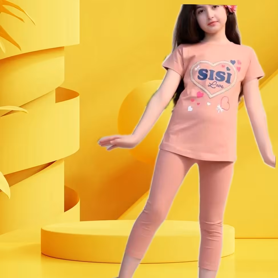 تیشرت شلوار دخترانه