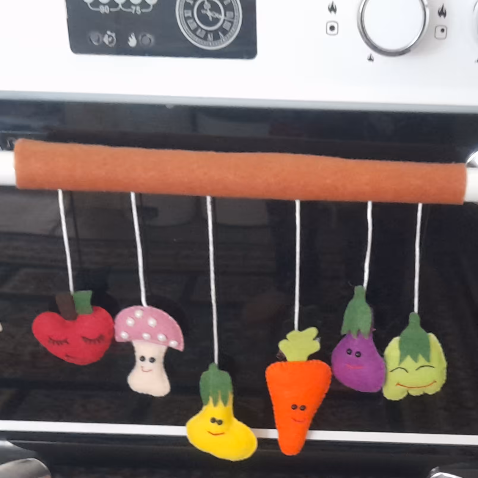 آویز  اجاق گاز نمدی طرح میوه