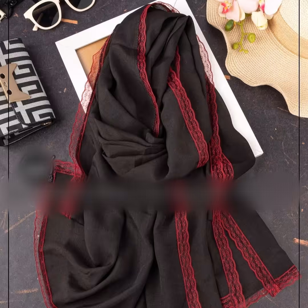 شال وال اسلپ دور دانتل زرشکی