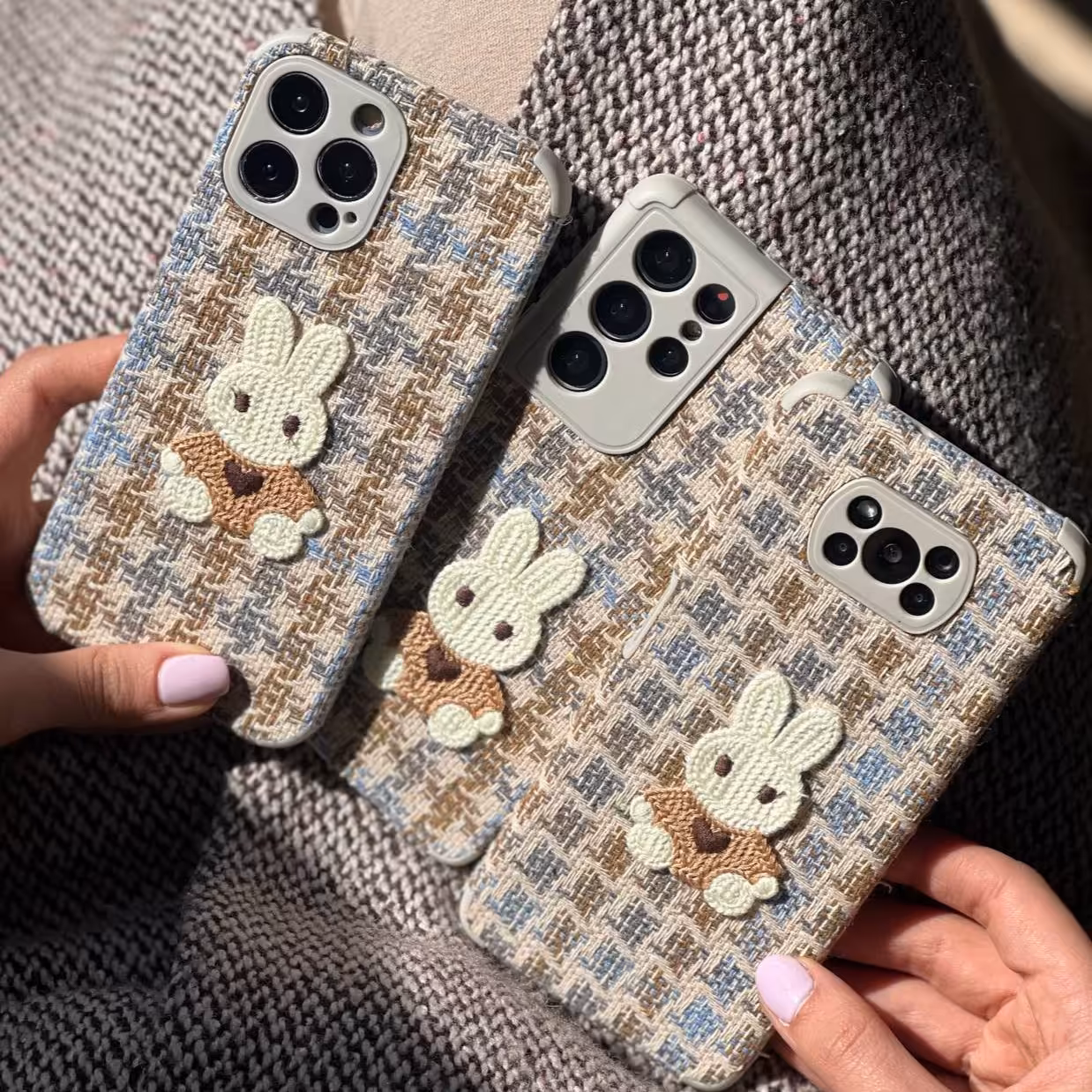 قاب گوشی اندروید خرگوش پارچه ای C3286 هزینه ارسال رایگان