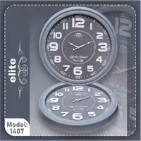 ساعت دیواری خاص(سایز 65) (طوسی )