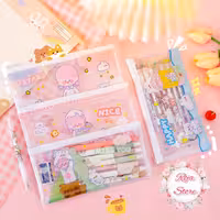 جامدادی کیوت شفاف دختر 