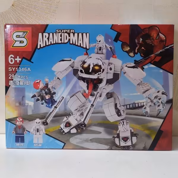لگوی خارجی آنتی ونوم اسپایدر من 290 قطعه، برند sy 