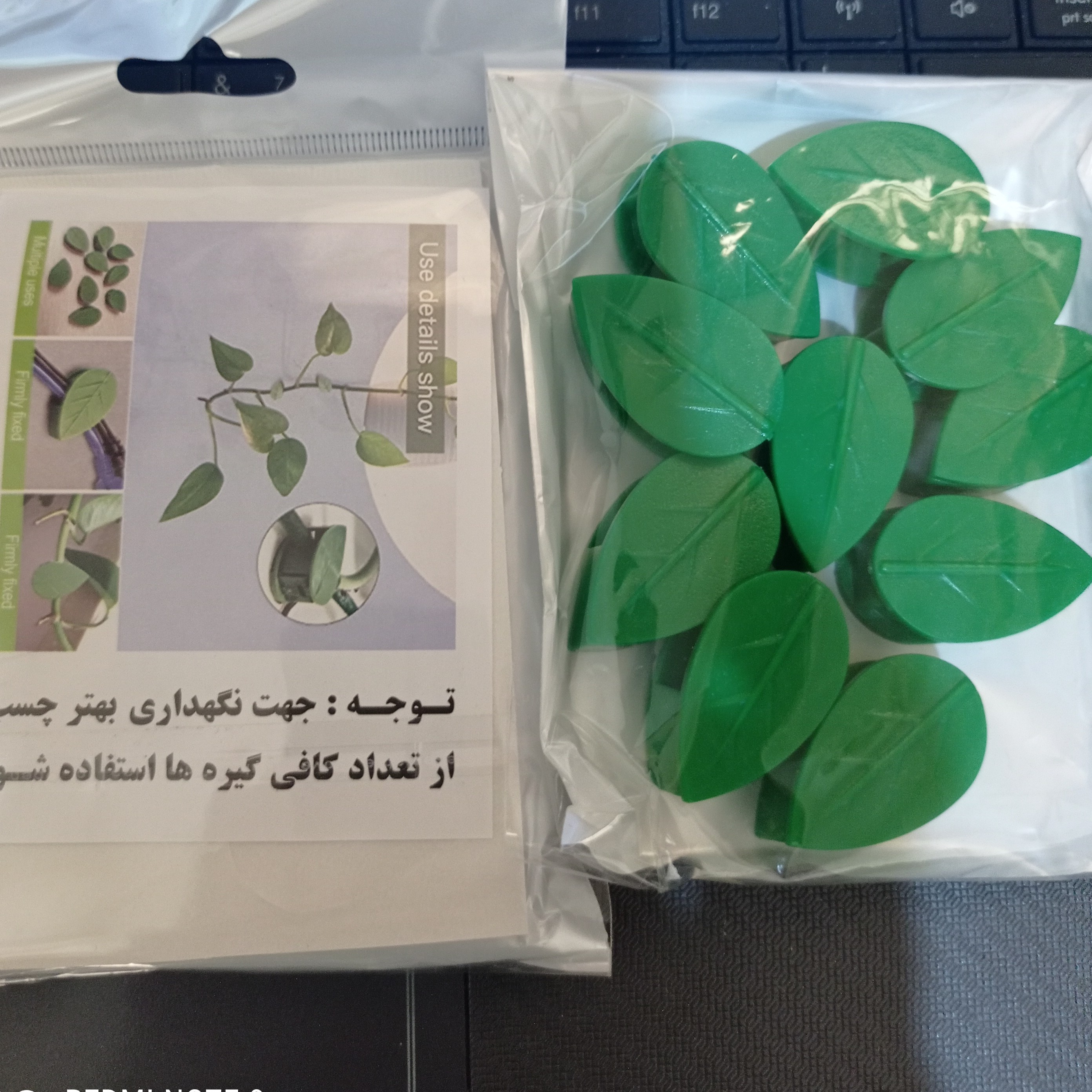گیره نگهدارنده گل و گیاه بسته 10 عددی