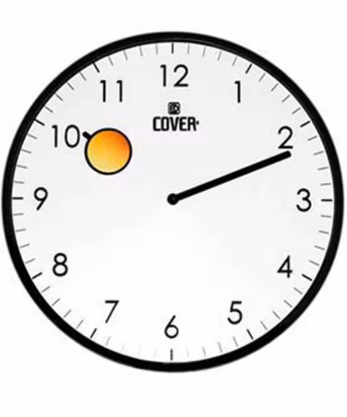 ساعت دیواری کاور, کد YA-07-08-B
