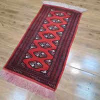 خرید قالیچه دستباف ترکمن از برند آی سن با ارسال رایگان