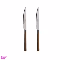 کارد میوه خوری سی اند اس طرح چوب کد 2 بسته 12 عددی