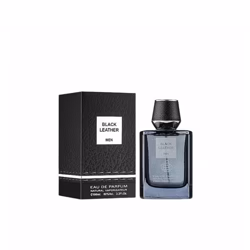 عطر ادکلن بلک لیدر مردانه فراگرنس ورد Fragrance world black leather