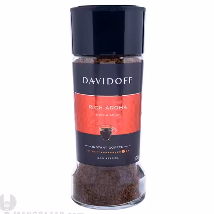 قهوه فوری دیویدوف مدل ریچ آروما rich Aroma  وزن 100 گرم

