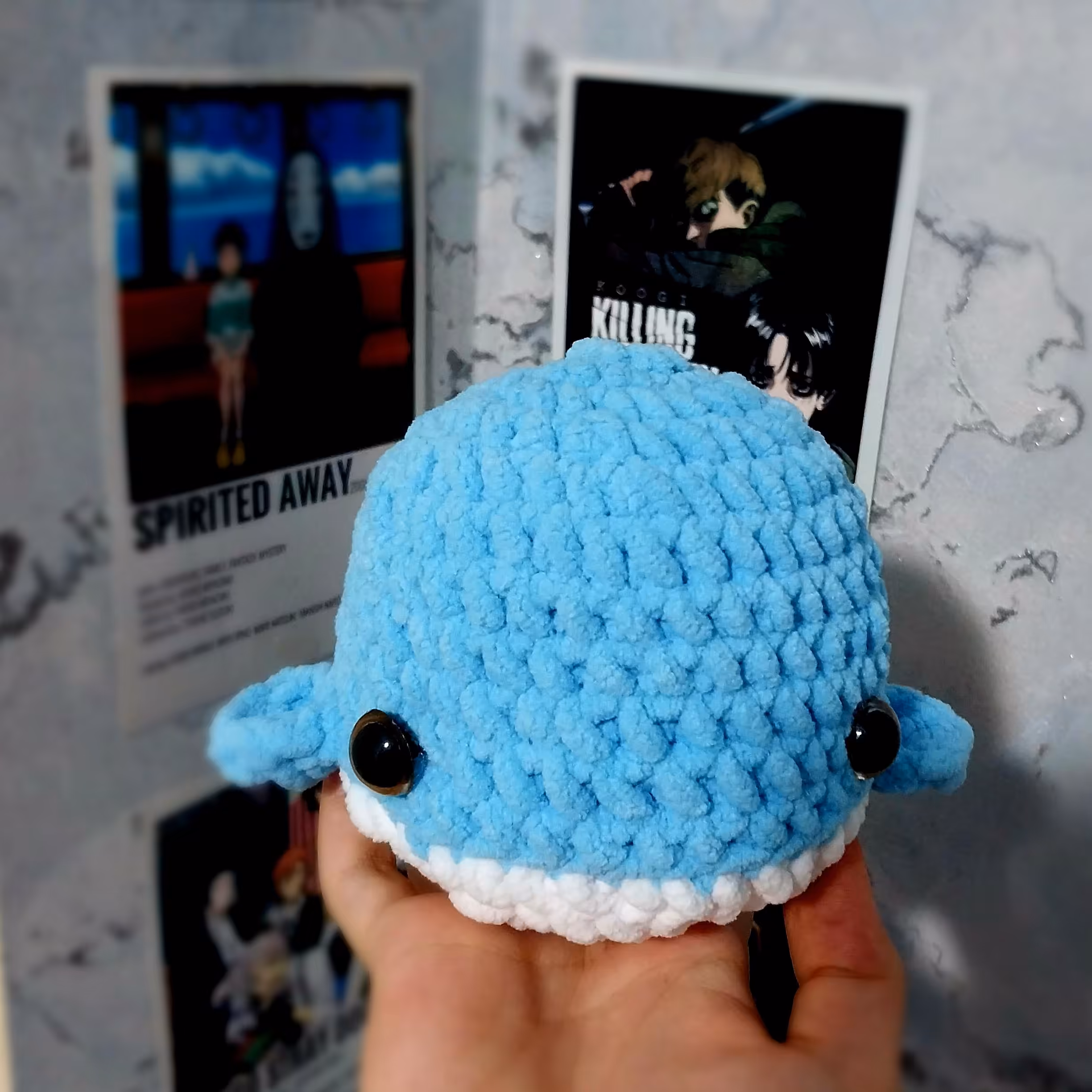 عروسک دستبافت فانتزی نهنگ