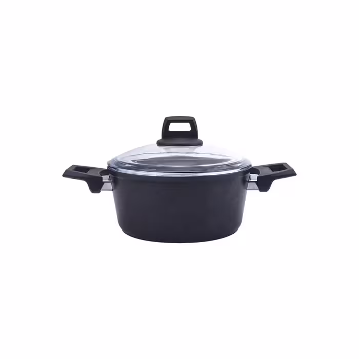ماهیتابه درب دار2.4لیتری 20 سانتی الماسی کاراجا مدل بیودیاموند کد 502000168