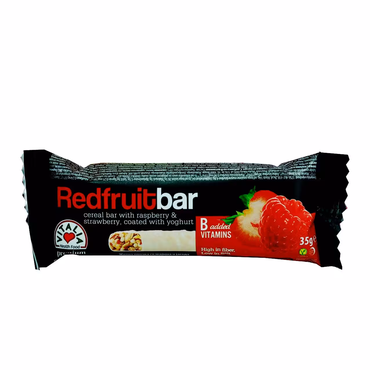 شکلات بار میوه های قرمز ویتالیا - vitalia