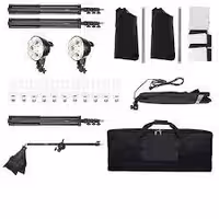 کیت نور ثابت 5 لامپ Continuous Lighting Kit 5 LAMPS