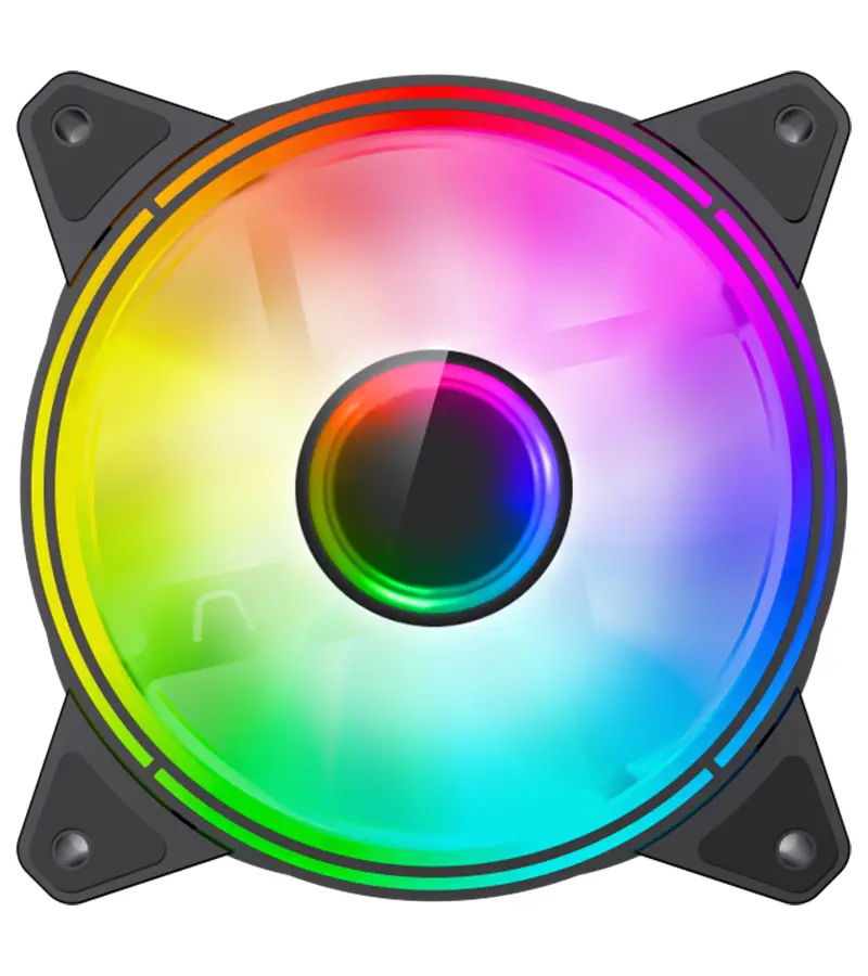 فن کیس گیم مکس FN-12Rainbow-Q-Infinity