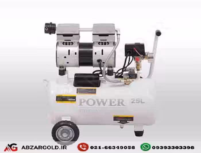 کمپرسور باد بی صدا پاور مدل CP25L-S