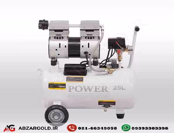 کمپرسور باد بی صدا پاور مدل CP25L-S