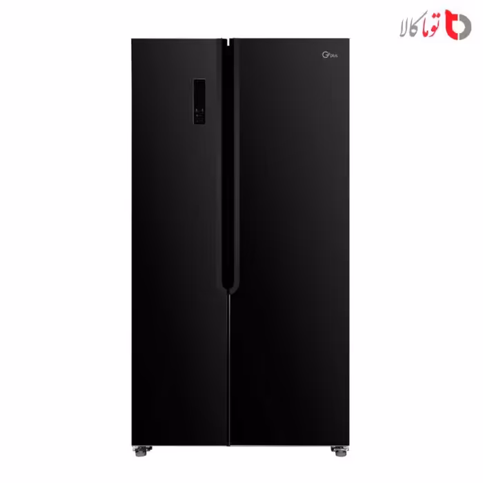 یخچال فریزر ساید بای ساید جی پلاس مدل GSS-P7423BG مشکی گارانتی گلدیران