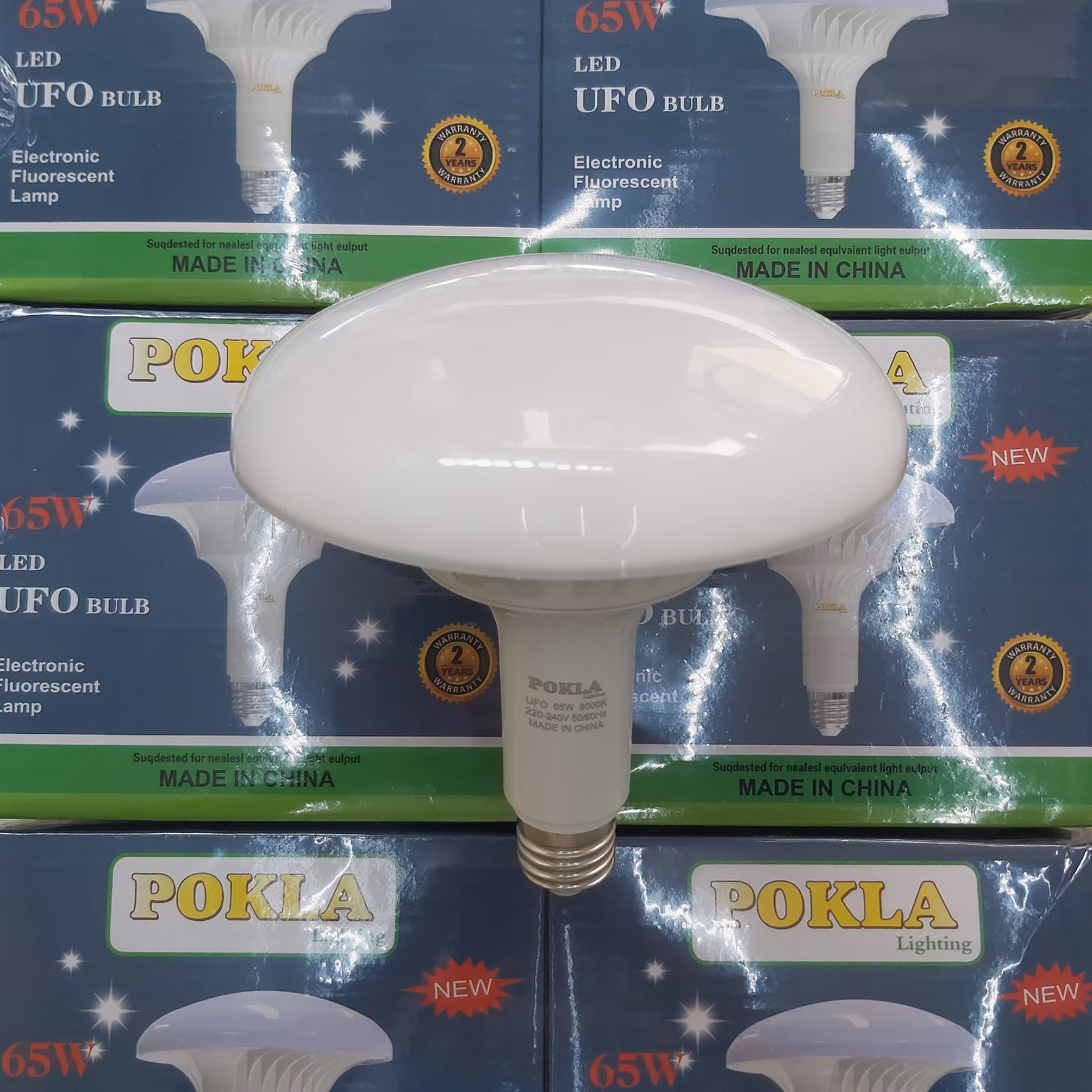 لامپ ال ای دی  65 وات پوکلا مدل قارچی