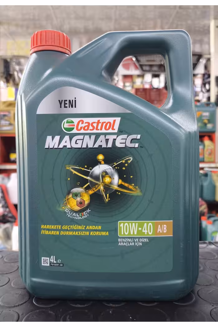 روغن و مکمل موتور 10W40 MAGNATEC 4LT Castrol