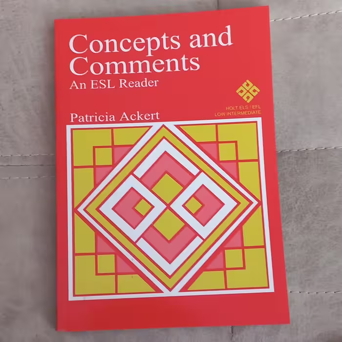 کتاب Concepts and Comments اثر Patricia Ackert نشر سپاهان