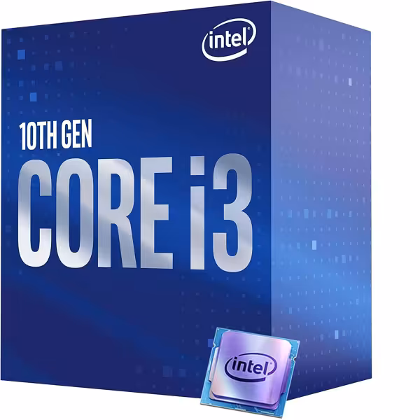 پردازنده مرکزی اینتل سری Coffee Lake مدل Core i3-10100F