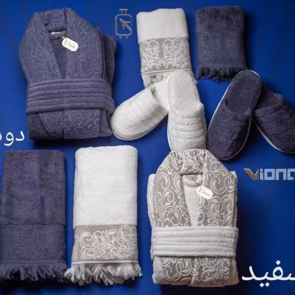 ست حوله عروس داماد
