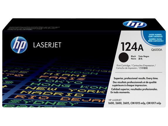 کارتریج لیزری اچ پی مدل 124A رنگ مشکی Q6000A