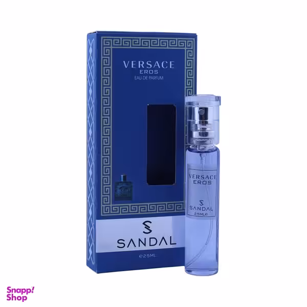 عطر جیبی مردانه  صندل مدل ورساچ اروس حجم 25 میلی لیتر