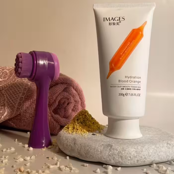 فوم صورت200گرم شستشو صورت پرتقال خونی ایمیجز  هایمزفوم شستشو ایمیجز ماه گالری ماه