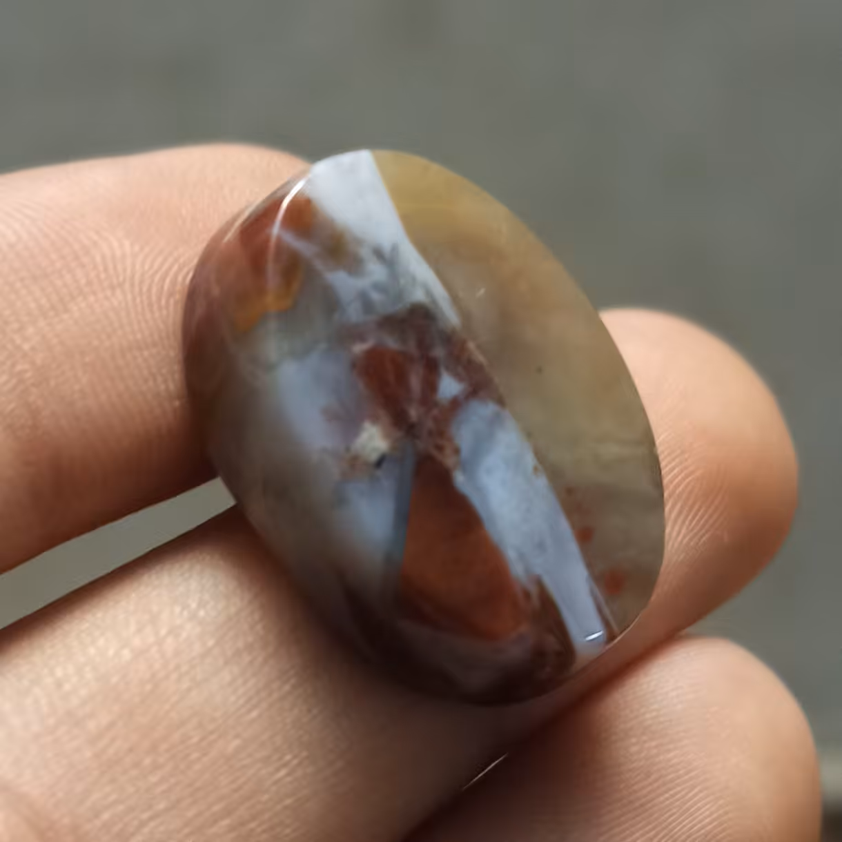 سنگ عقیق شجر پاییزی قائن زیبا.