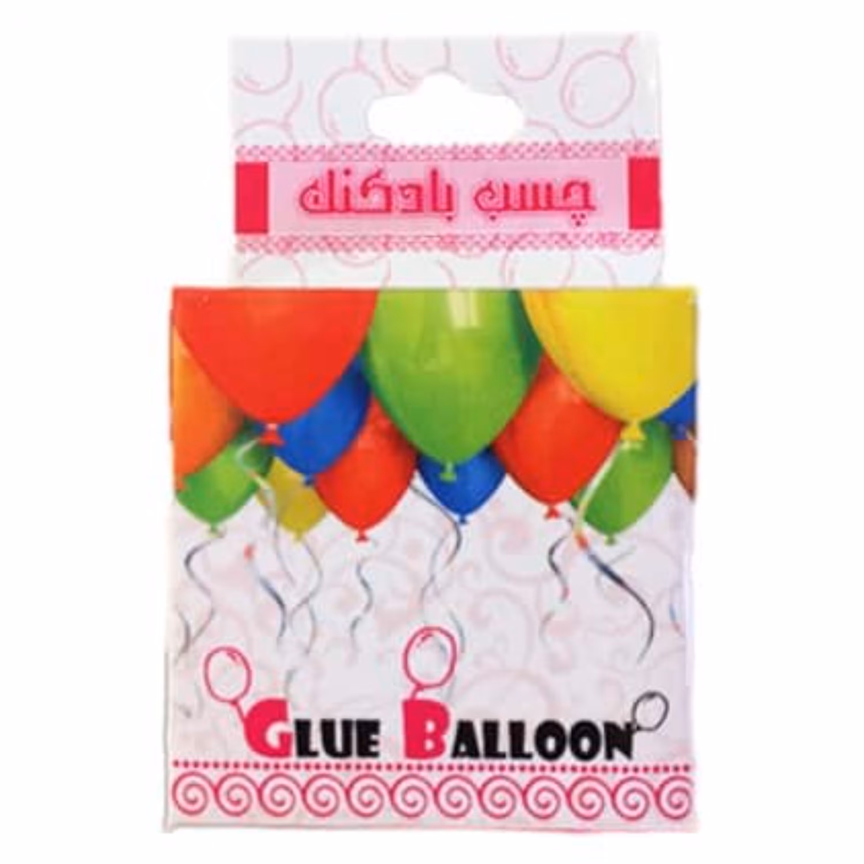 چسب بادکنک Glue Balloon بسته 100 عددی