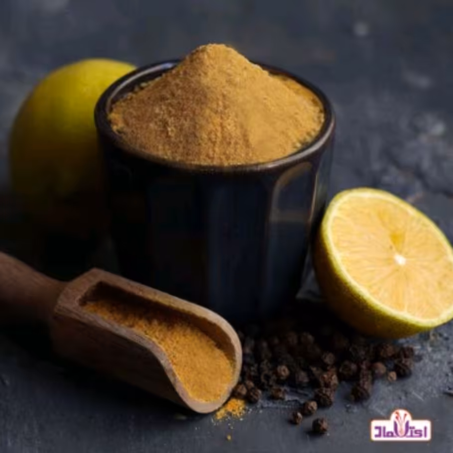 ادویه لیمو فلفلی 100 گرمی اعتماد متفاوت و درجه یک ( لیموفلفلی )